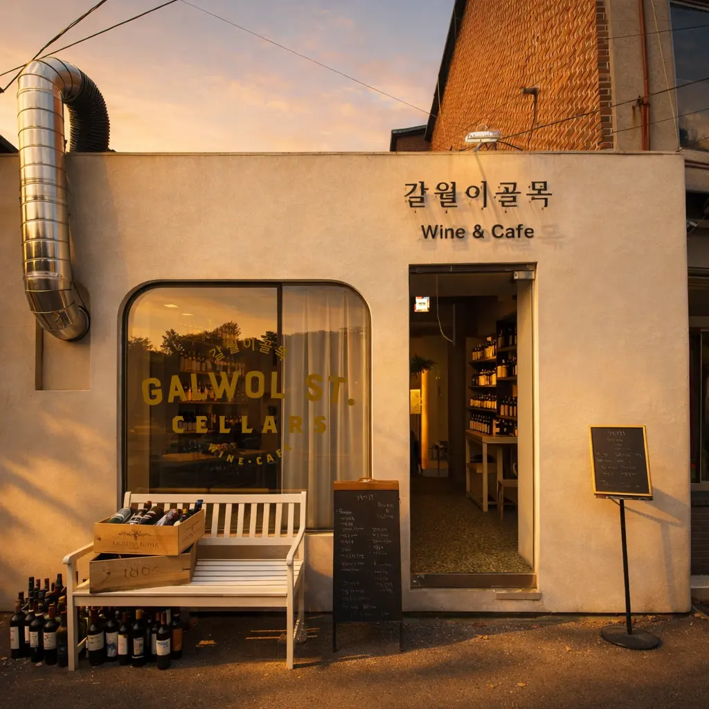 Galwol St. Cellars — exterior