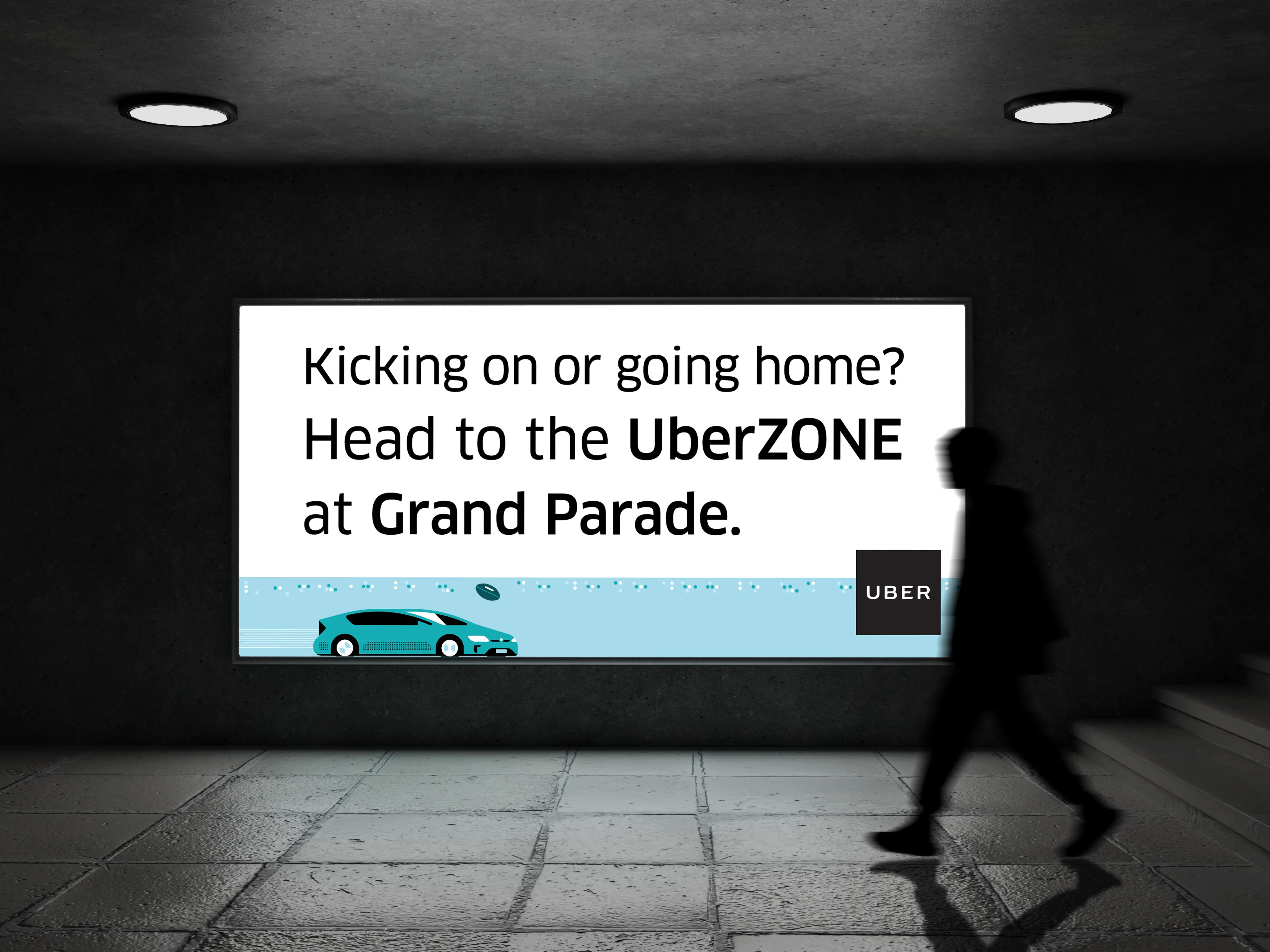 Uber — billboard