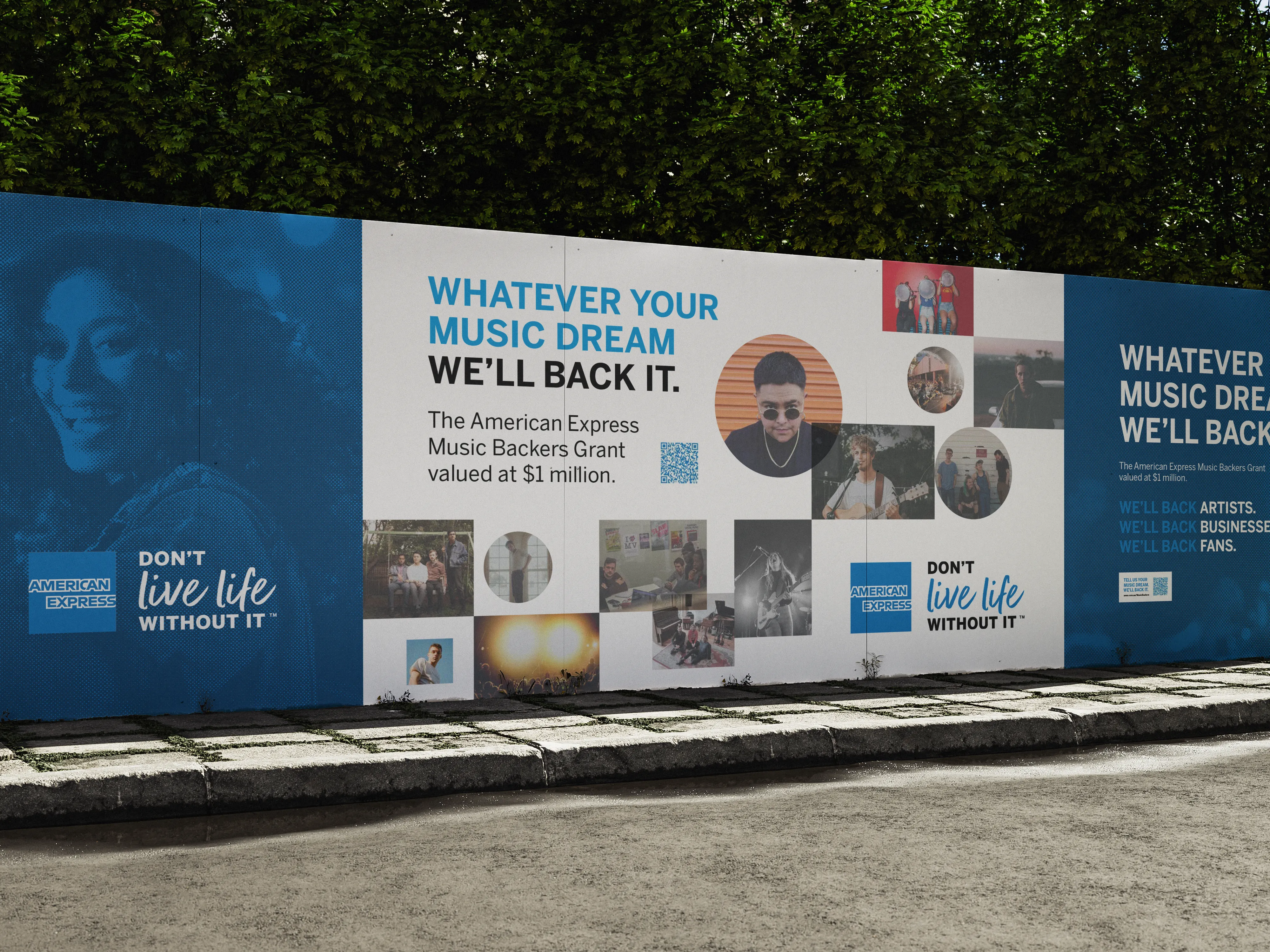 Amex Music Backers — billboard