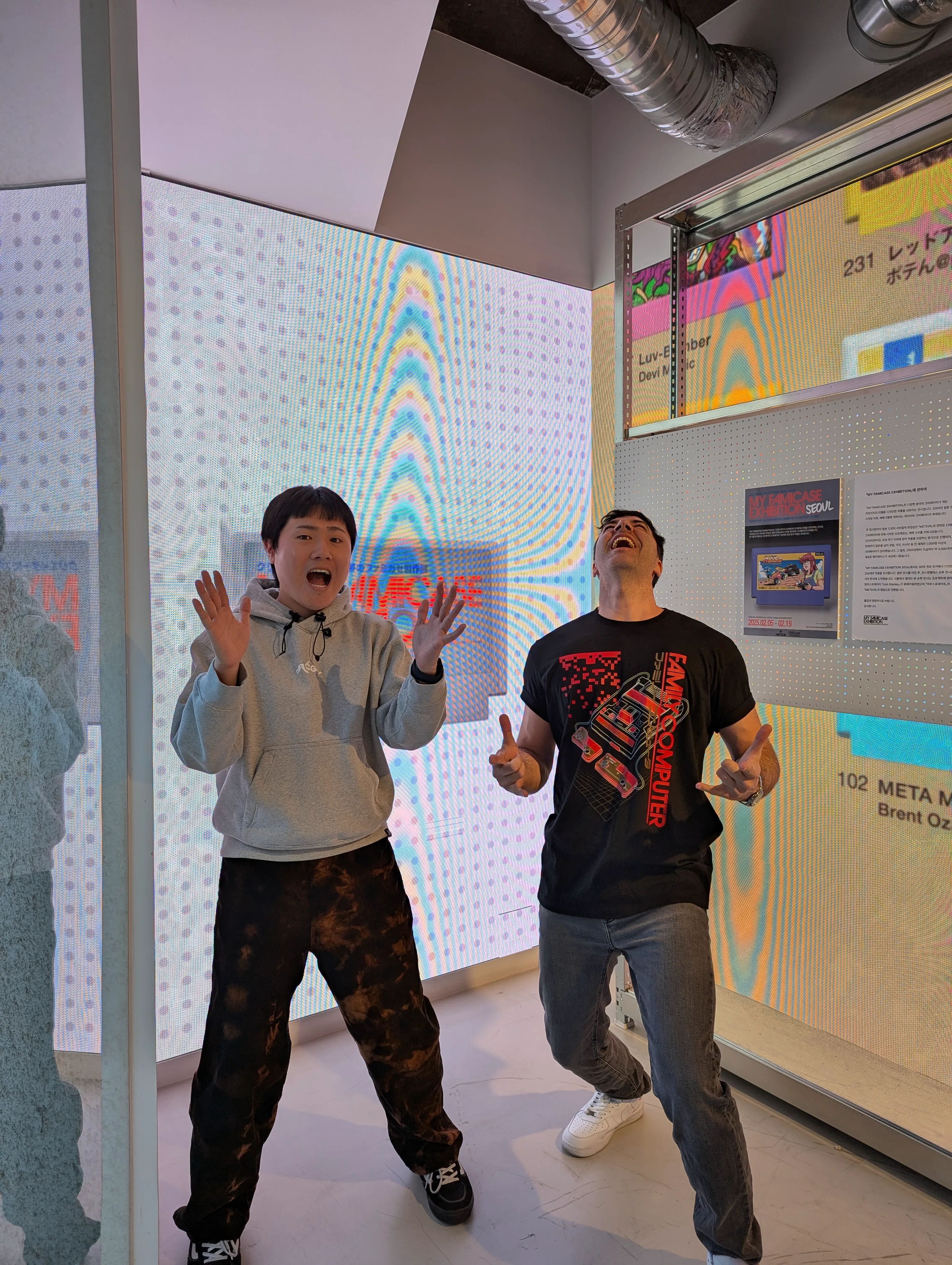 Eoin with Sho from Mouse Potato