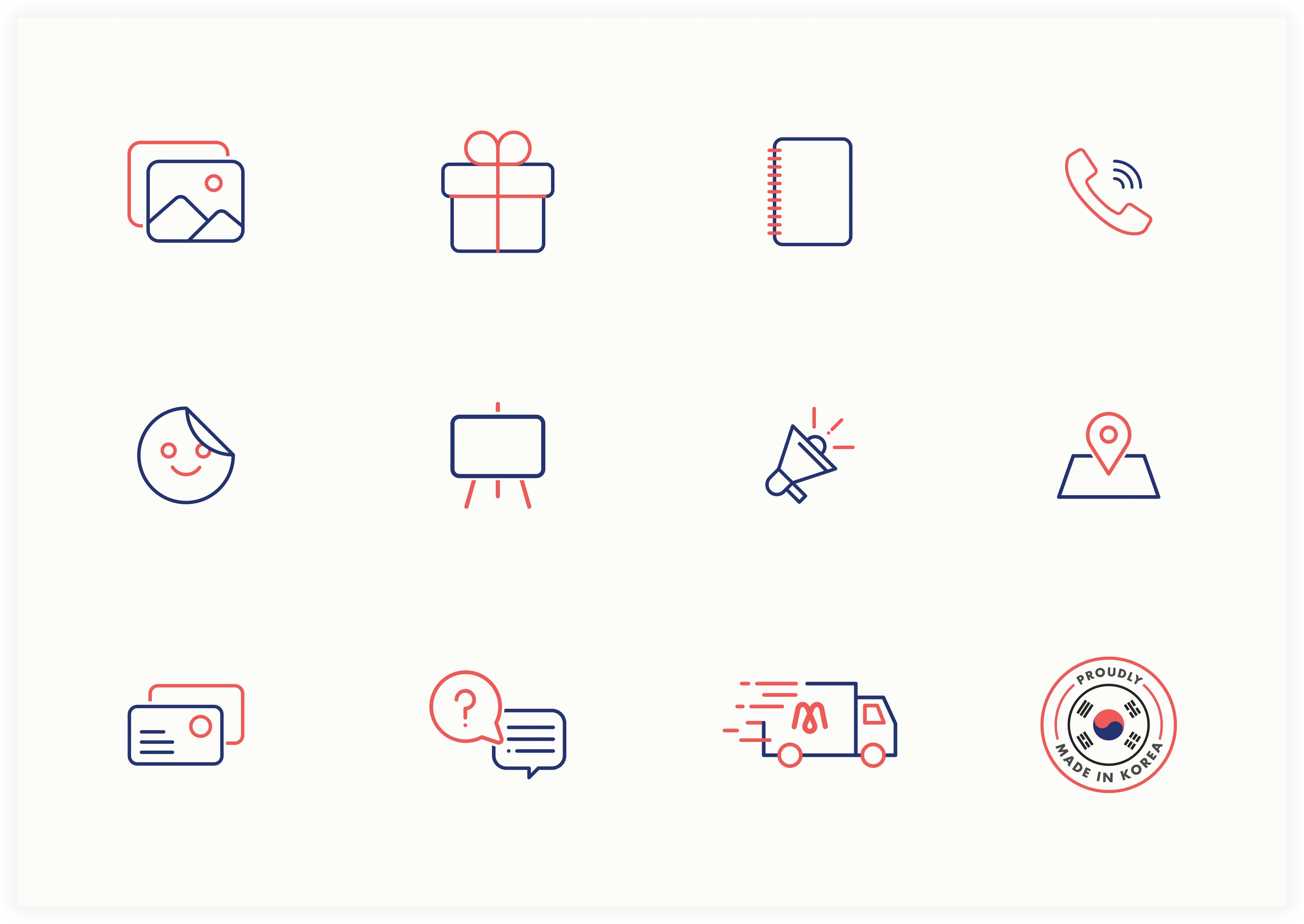Qmodo — custom icon set
