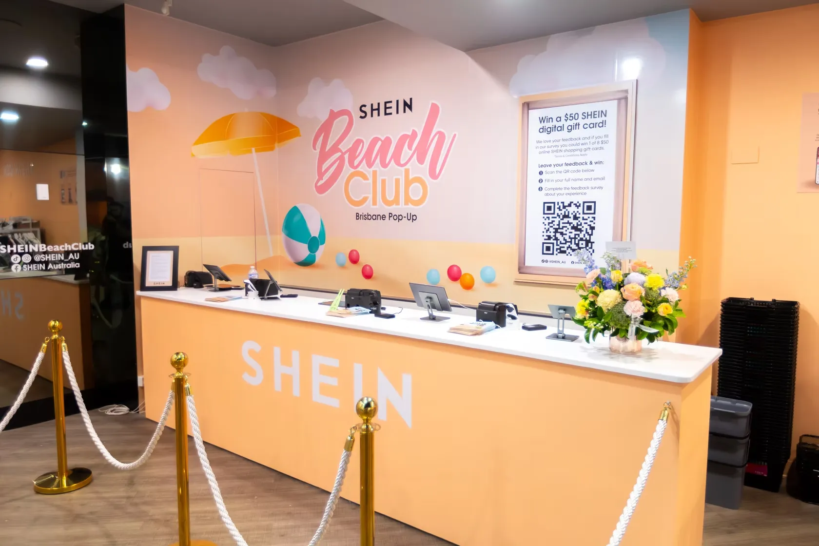 SHEIN — checkout counter wrap